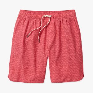 Anchor Trunk | Red Orange Twisted Waves